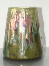 Vase, Keramik, Clement Massier, Golfe Juan A.M., Frankreich, Jugendstil, selten