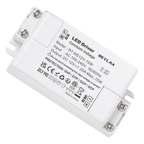 Led trafo 12v 15w 25a - led, 1,25a