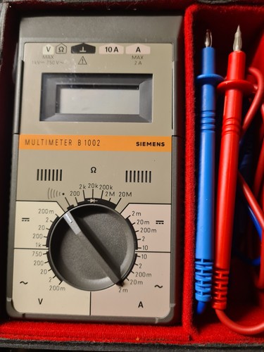 Siemens multimeter b1002 - siemens,