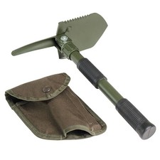 MINI KLAPPSPATEN mit Hacke Camping Schaufel Spaten Säge Axt BW Feldspaten Tasche