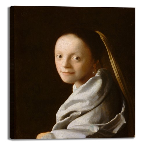 Vermeer studio einer frau - einer,