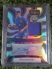 2024-25 Panini Fifa Select Hobby William Saliba Patch Auto France