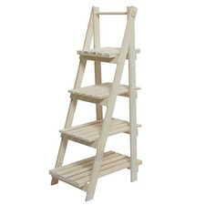 Pflanzenregal Dreieck geweißt