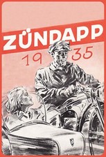 Retro Blechschild 20x30 Zündapp Motorrad Werbung historisch Bar Kneipe Sammler