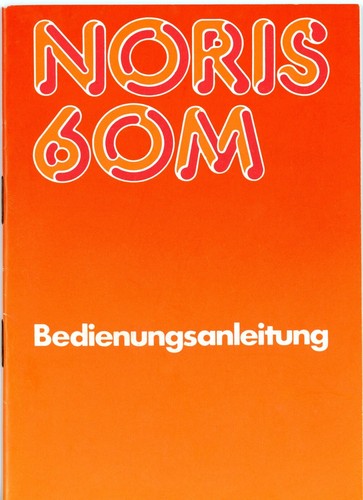 Bedienungsanleitung noris 60m - noris,