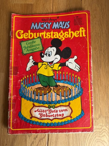 Micky maus geburtstagsheft - micky,