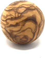 D.O.M. Dekokugeln aus Olivenholz - Durchmesser ca. 8 cm