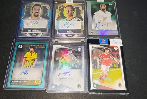 Topps panini lot - , autogramme