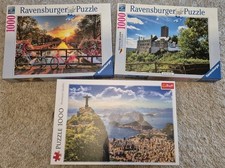 3x 1000 Teile Puzzle