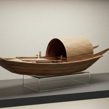 Holz sampan bausatz schwarz - holz,