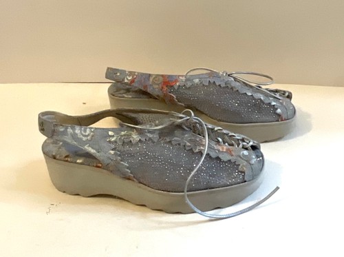 Neu plateau sandalen grau - grau,