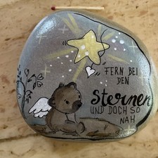 Handbemalter Stein, Geschenk