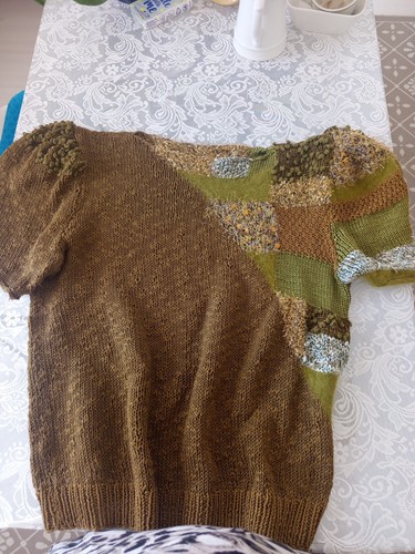 Pulli selbstgestrickt - , im