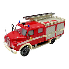 Preiser MAN Diesel TLF 16/ 25 Ziegler Berufsfeuerwehr Hannover H0 Modell Rot