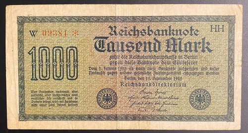 Banknote 1000 mark 1922 - mark,