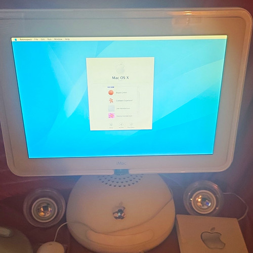 Apple imac computer - 17",