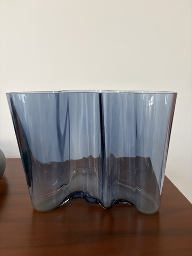 Vase alvar aalto dunkelgrau - alvar,