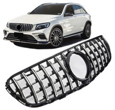 Sport Panamericana GT Grill Kühlergrill 360° passt für Mercedes X253 GLC-Klas...