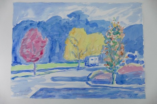 Wilhelm klußmann aquarell - wilhelm,