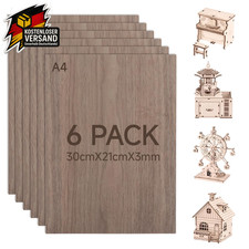 3mm Walnuss Sperrholzplatten 6