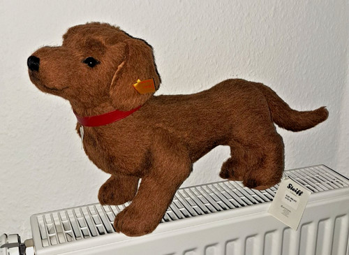 Steiff waldi dackel hund - steiff,