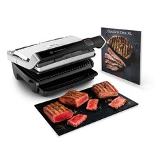 Tefal OptiGrill 2in1 XL Kontaktgrill Aufklappbar Tischgrill 12 Programme