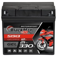 GEL Motorradbatterie 12V 21Ah