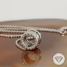 Wert 4.450,- Original Bvlgari Bulgari B.Zero1 Kette & Anhänger 750 Gold xxyy