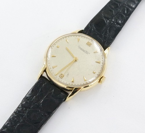 Vintage iwc herrenuhr 18kt - iwc,