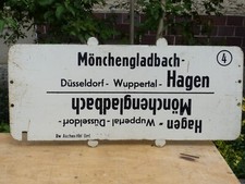 Zuglaufschild metall - zuglaufschild,