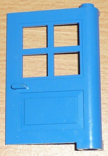 Lego tür blau 4 x - x, 5