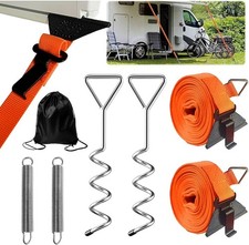 Sturmband Markise Set für