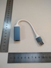 USB 2.0 LAN Adapter - externe Netzwerkkarte RJ45 10/100 Mbps Metallgehäuse