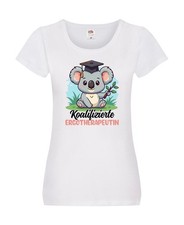 Koalifizierte Ergotherapeutin | Ergotherapie Damen Shirt Weiß