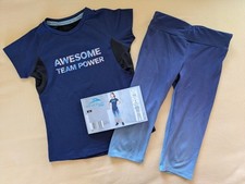 Mädchen Sportanzug Set  Gr. 122, 2-teilig *** Sehr guter Zustand + OVP