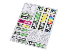 Set: Aufkleber "LangTuning"