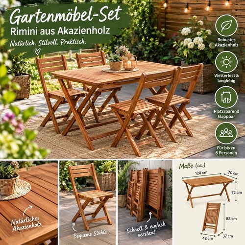 Gartenmöbel set teilig - set, 5