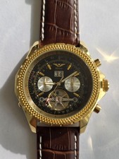 Minoir Rouen Day-Date Automatik 50mm Herrenuhr 