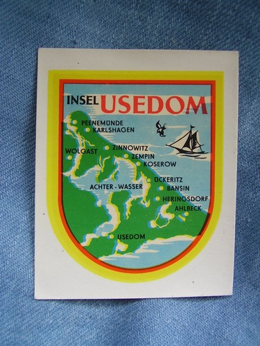 Schiebebild insel usedom - insel,