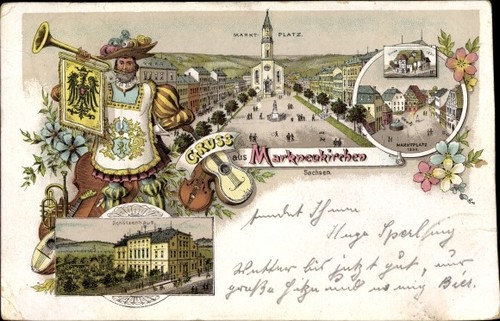 Litho markneukirchen - markneukirchen, im