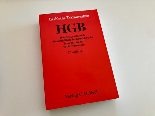 Hgb handelsgesetzbuch - hgb,