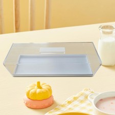 Brotkasten aus Acryl, Tortenständer mit Deckel, Bäckerei-Gebäck-Vitrine,