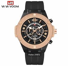 Armbanduhr Herren Uhr Sport VaVaVoom mit robustem Silikonarmband, wasserdicht