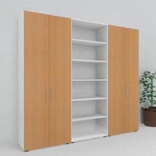 Büro-Schrankwand 240 cm breit