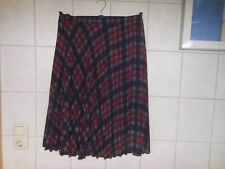 Damenrock Faltenrock Rock Gr. ca. 46 23 Atelier Goldner Schnitt Gummizug