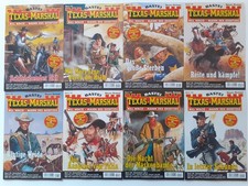 Bastei - Texas Marshal,  Bill Waco / Westernromane  (Pack 9)  16 Stk.