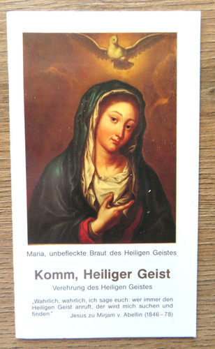 Komm heiliger geist - komm,,
