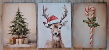 3er SET Bilder "Weihnmachten"
