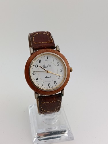 Ambré quartz quarz armbanduhr - ambré,
