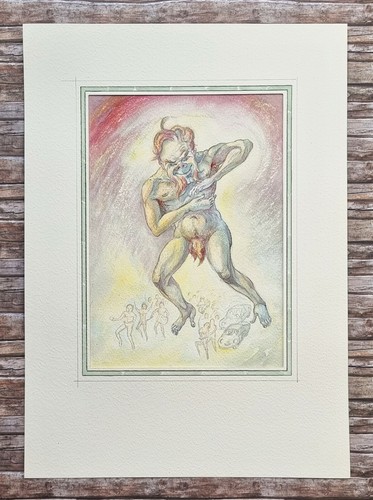 Original aquarell josef - original,